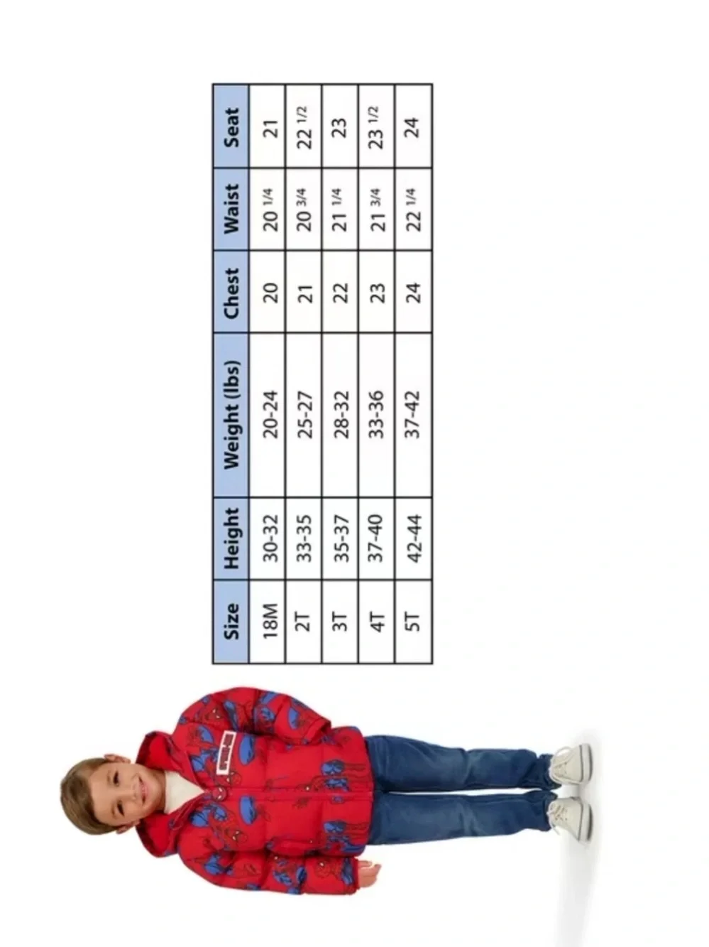 Marvel Spider-Man Red & Blue Puffer Jacket for Kids